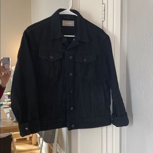 Everlane denim jacket black small